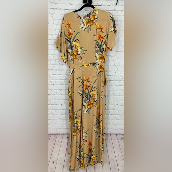 & Other Stories Paris Atelier 100% Rayon jumpsuit romper size 8 teacher - Picture 3 of 10